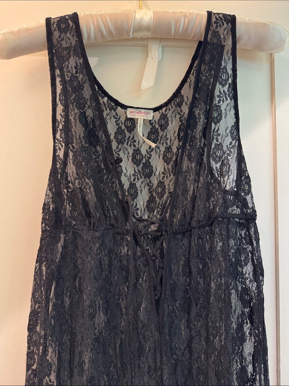 Free People Intimately lace coverup jumpsuit xs